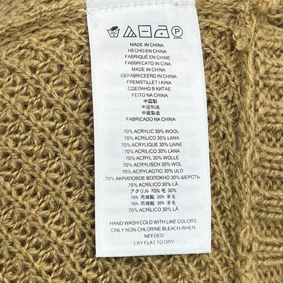 MICHAEL Michael Kors Camel Toggle Poncho - Picture 7 of 7